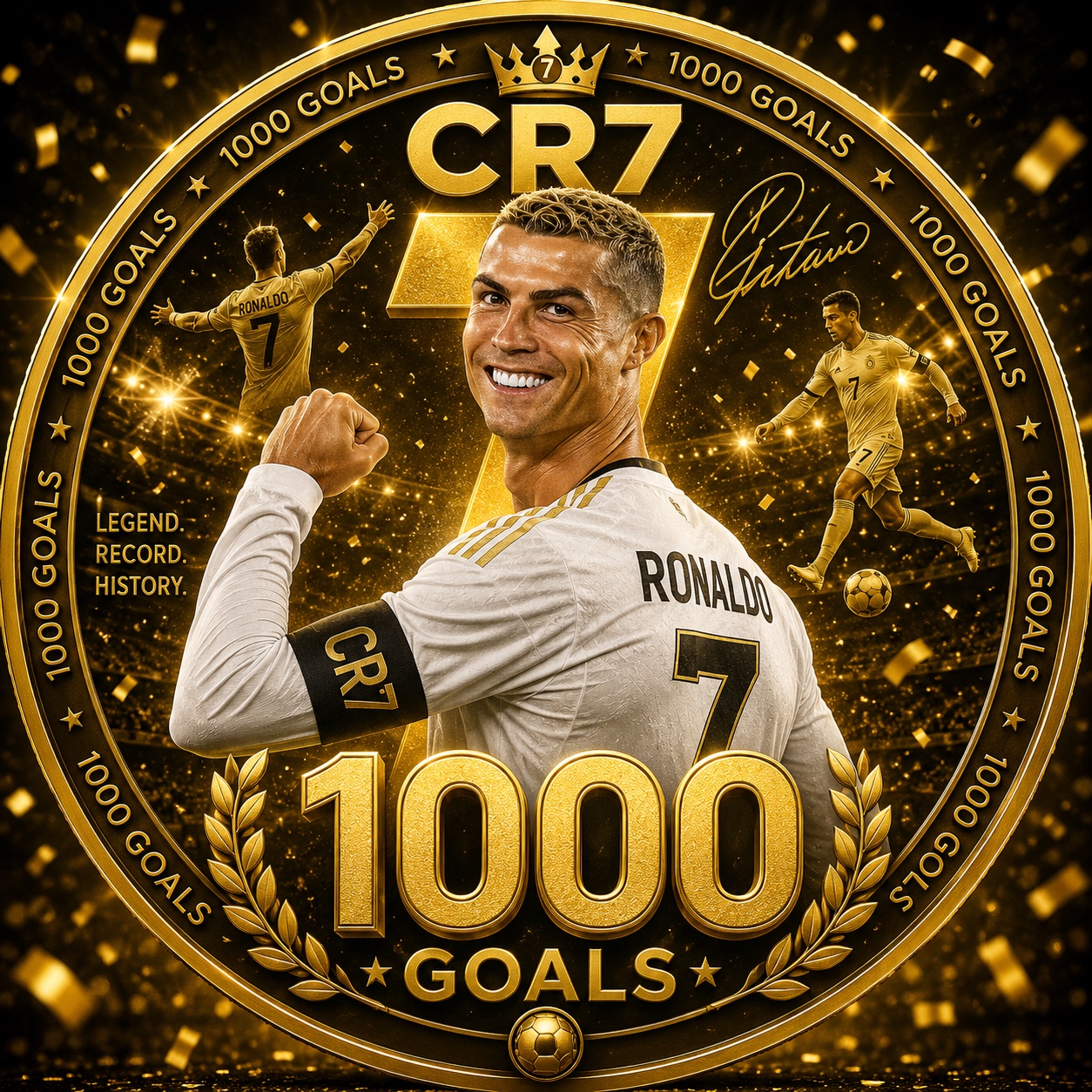CR7K 1000 Goals